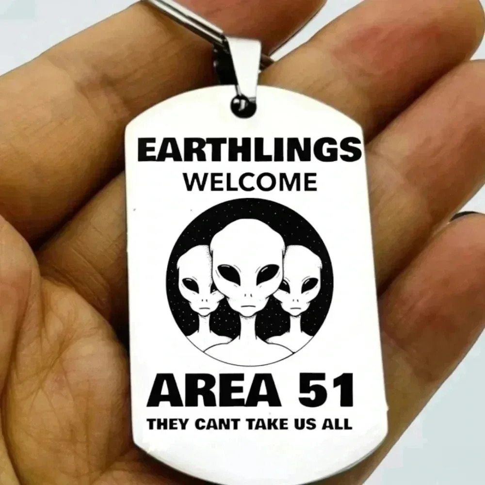 Alien area 51 mastery Hot Keychain